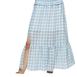 Topshop Gingham Skirt NWOT‎